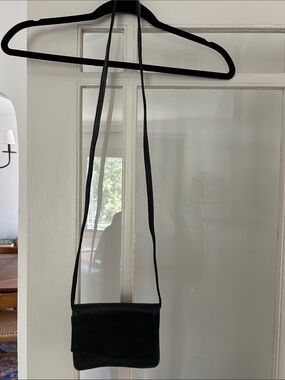 Small Black Crossbody Leather Bag